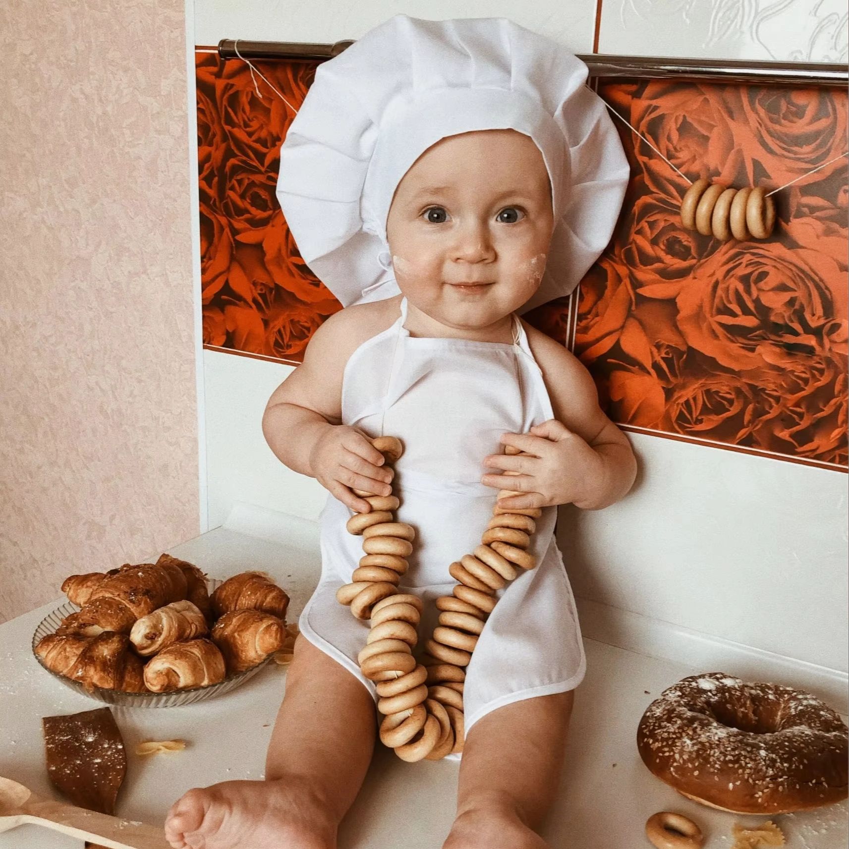Baby Clothing Gender Neutral - Newborn Baby Chef Costume Photography Props