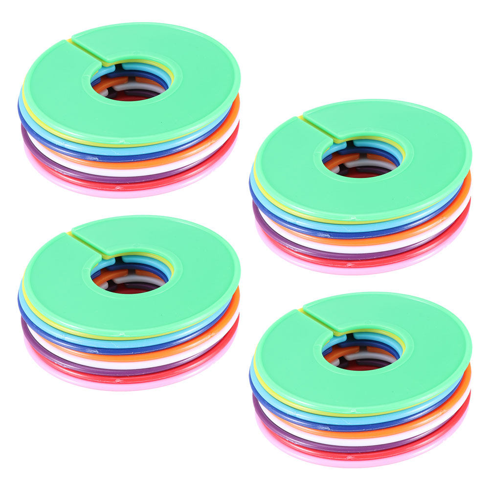 Baby Clothing Hanger Dividers - 36Pcs Clothing Size Rings Plastic Closet