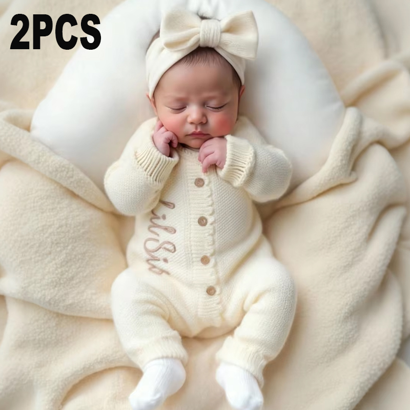 Ylsteed 2Pcs Knitted Newborn P - Baby Clothing Onesies 评论和价格