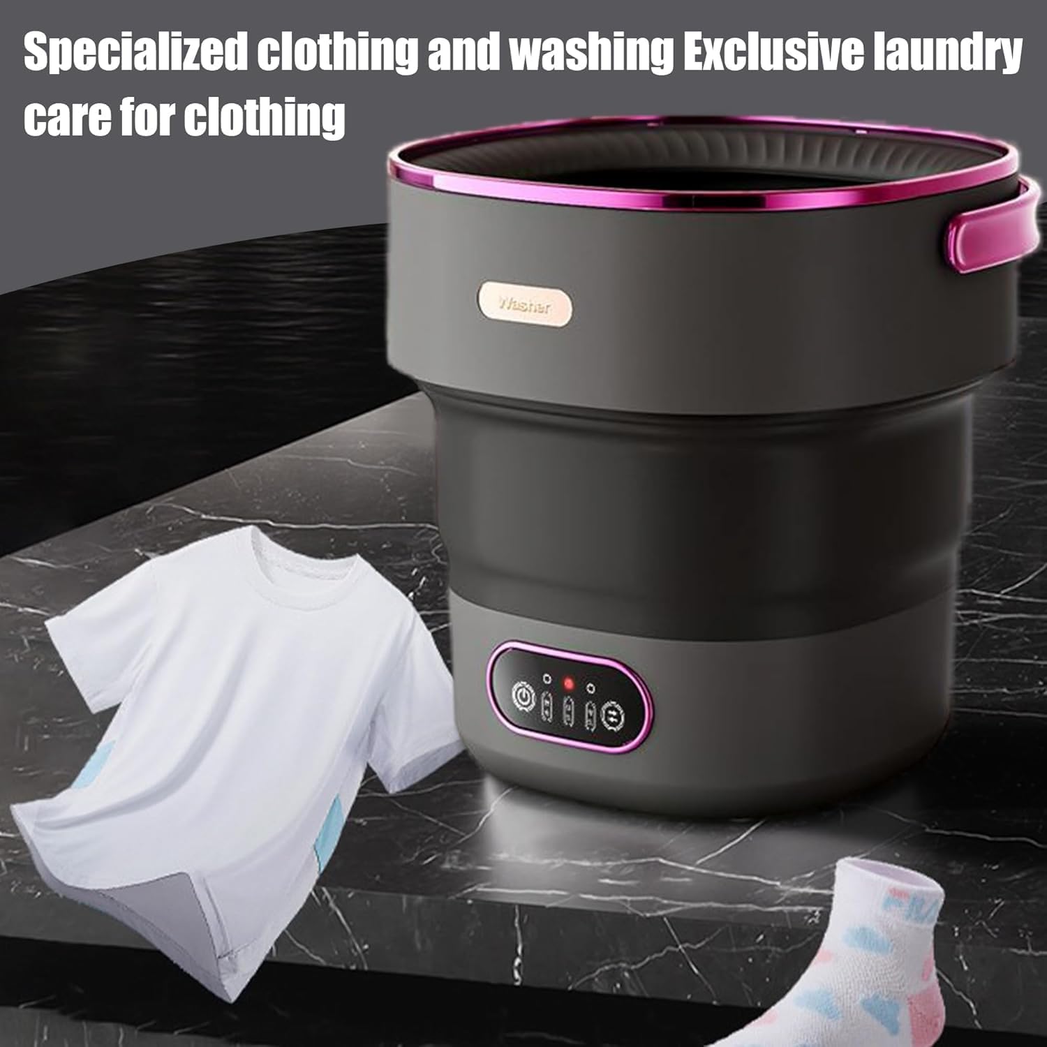 13L Portable Washer with 3 Cle - Baby Clothing Washing Machine 评论和价格