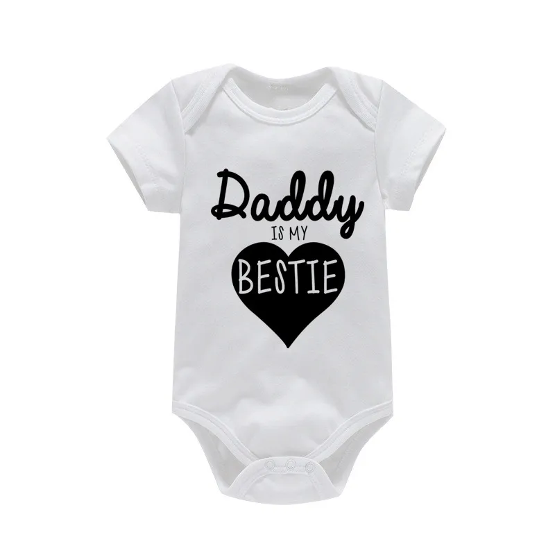 Daddy Is My Bestie Cute Baby B - Baby Clothing Gender Neutral 评论和价格