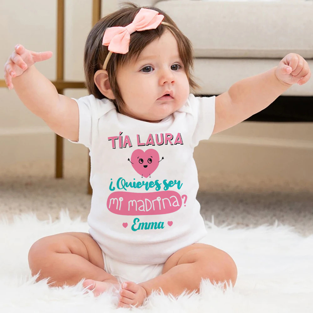 Aunt Do You Want To Be My Godm - Baby Clothing Names 评论和价格