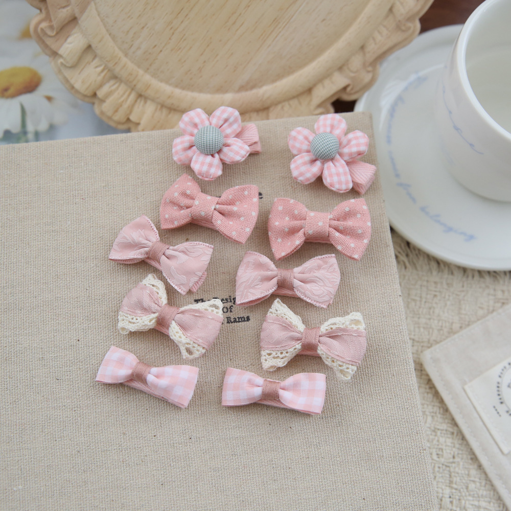 10pcs/Set Baby Hair Accessorie - Baby Clothing Material 评论和价格