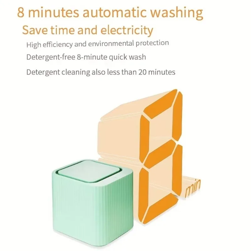 Automatic Mini Washing Machine - Baby Clothing Washing Machine 评论和价格