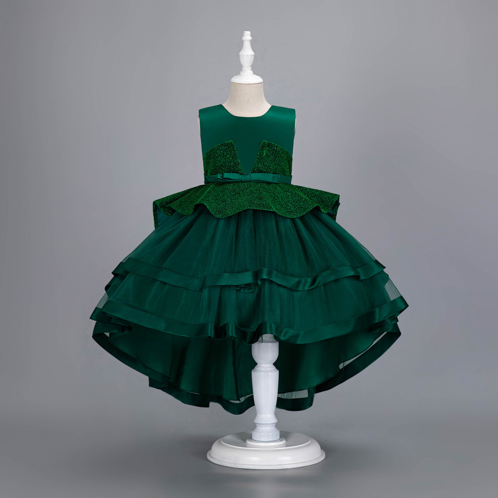 Prom Dress for Girl Kid Birthd - Baby Clothing Layers 评论和价格