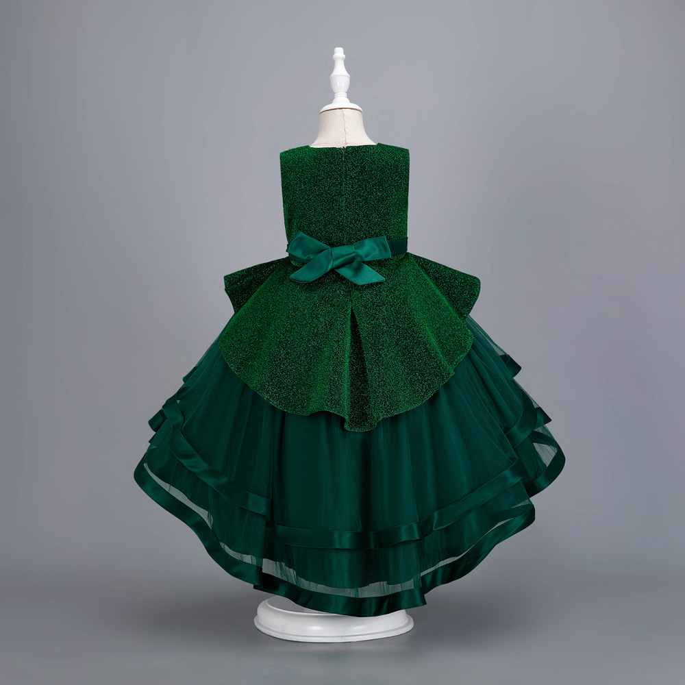 Prom Dress for Girl Kid Birthd - Baby Clothing Layers 评论和价格
