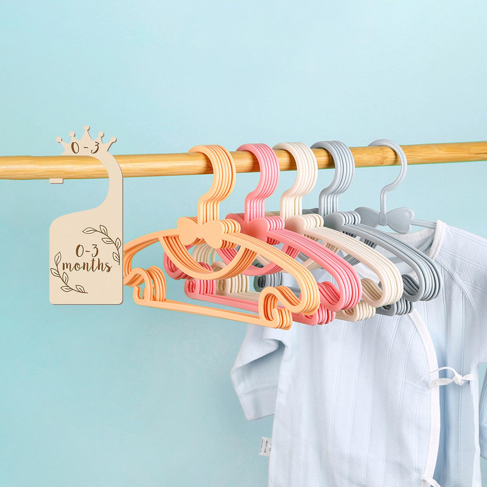 Baby Closet Dividers Wooden Wa - Baby Clothing Hanger Dividers 评论和价格