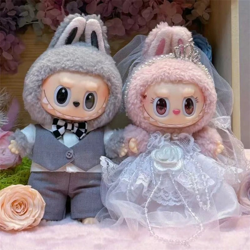 15 17cm For Labubu Doll Weddin - Baby Clothing 1 Year Old 评论和价格