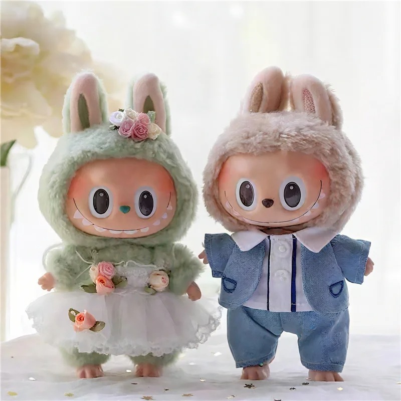 15 17cm For Labubu Doll Weddin - Baby Clothing 1 Year Old 评论和价格