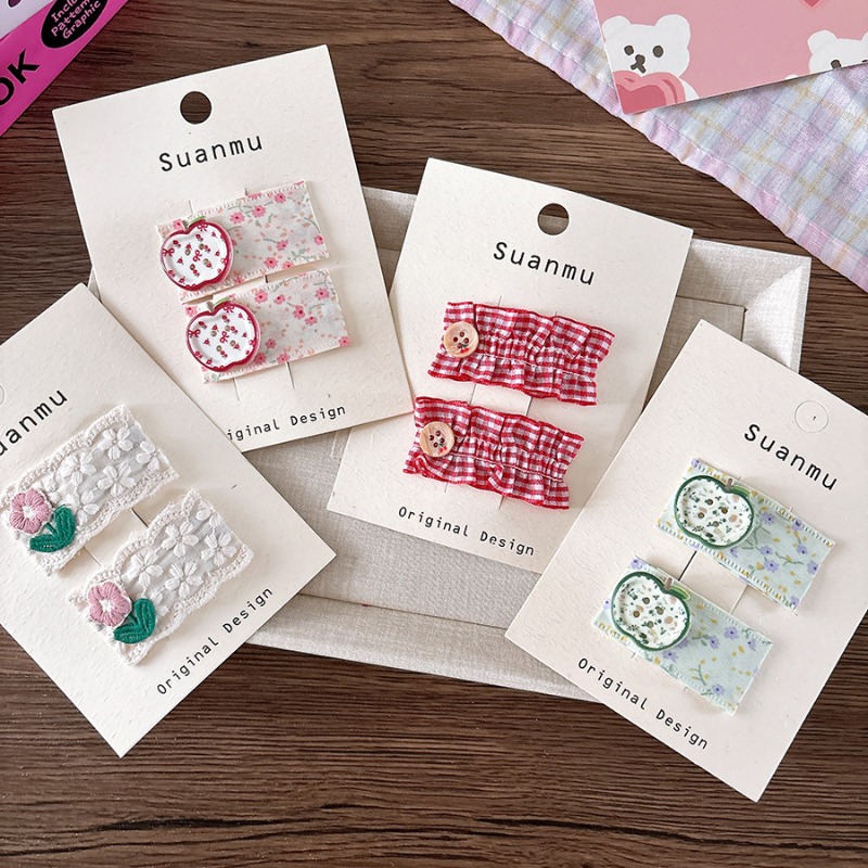 Korean Style Sweet Floral Fabr - Baby Clothing Material 评论和价格