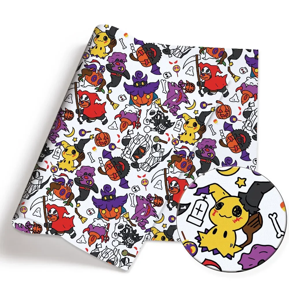 Pokemon Cartoon Fabric140*50cm - Baby Clothing 1 Year Old 评论和价格