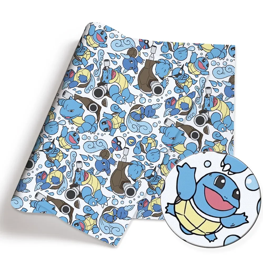 Pokemon Cartoon Fabric140*50cm - Baby Clothing 1 Year Old 评论和价格