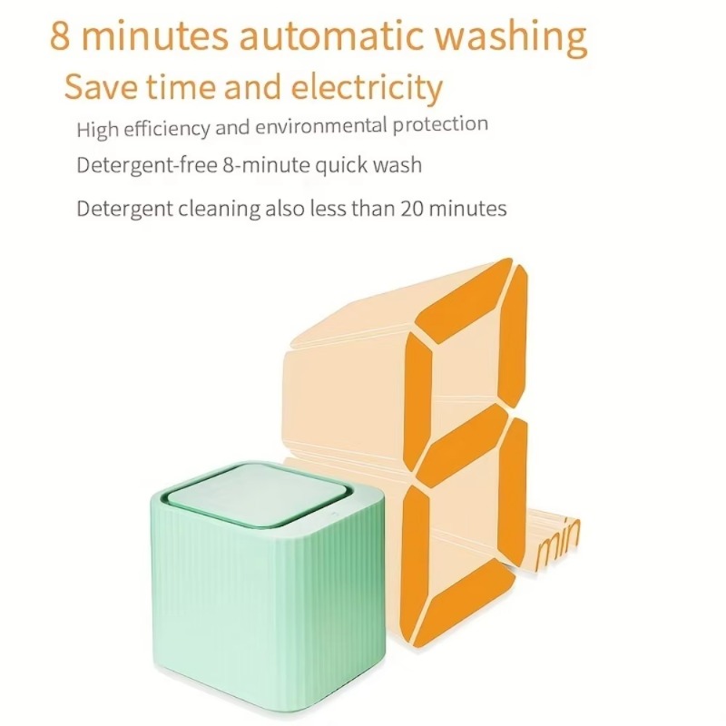 Automatic Mini Washing Machine - Baby Clothing Washing Machine 评论和价格