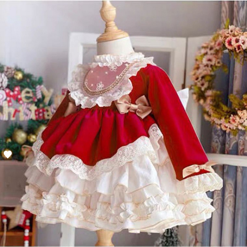 Girl Baby Party Dress New Span - Baby Clothing Dresser 评论和价格