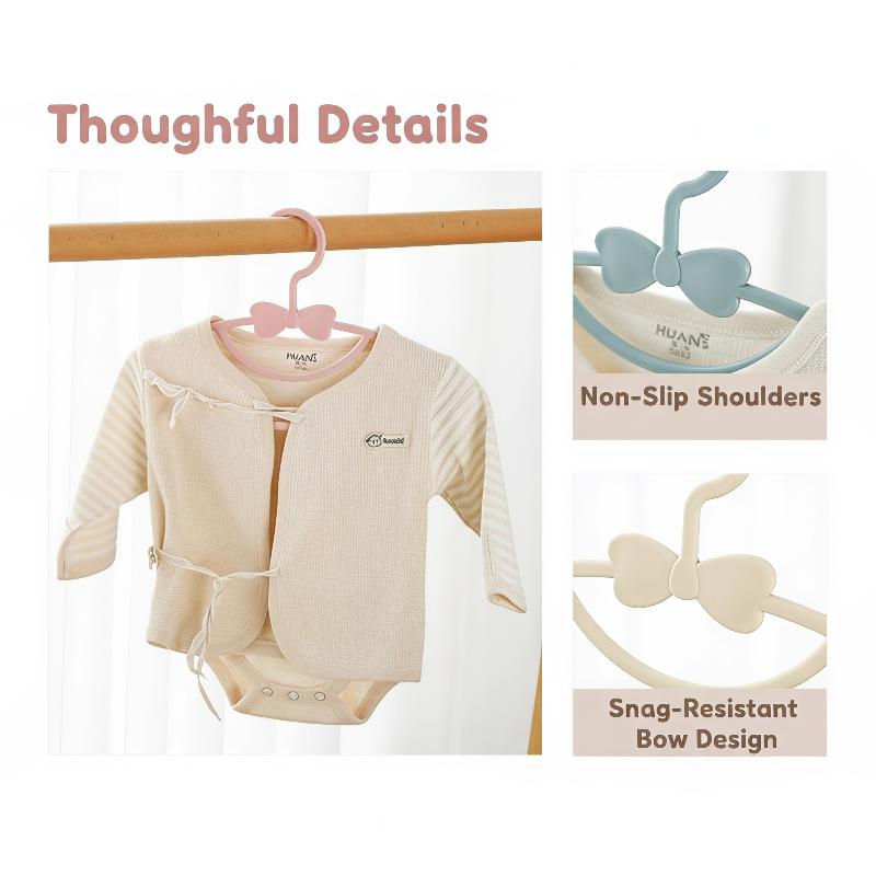12PCS Baby Kids Clothes Hanger - Baby Clothing Display 评论和价格