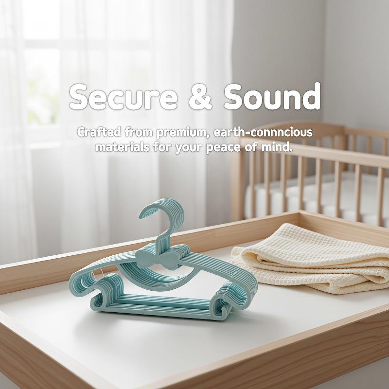 12PCS Baby Kids Clothes Hanger - Baby Clothing Display 评论和价格