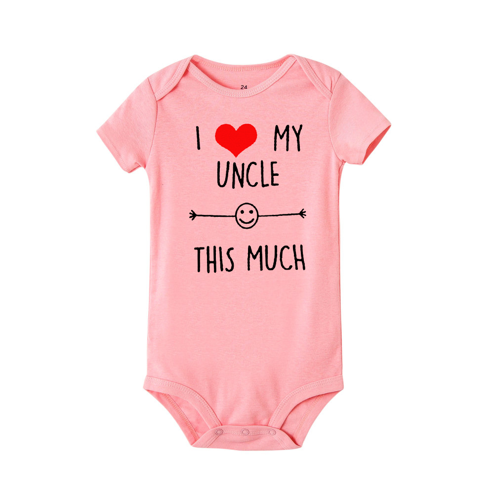 I Love My Uncle This Much Newb - Baby Clothing Gender Neutral 评论和价格