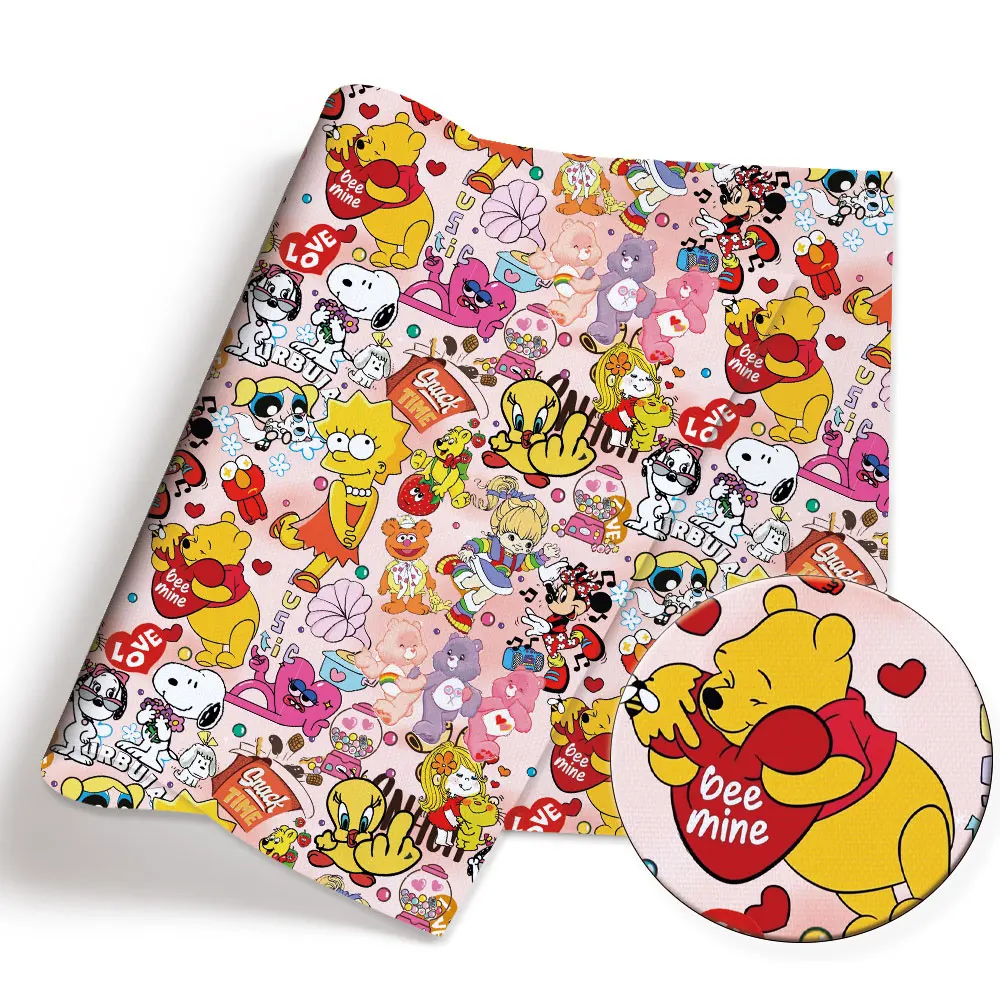 Polyester cotton Cartoon Fabri - Baby Clothing Material 评论和价格