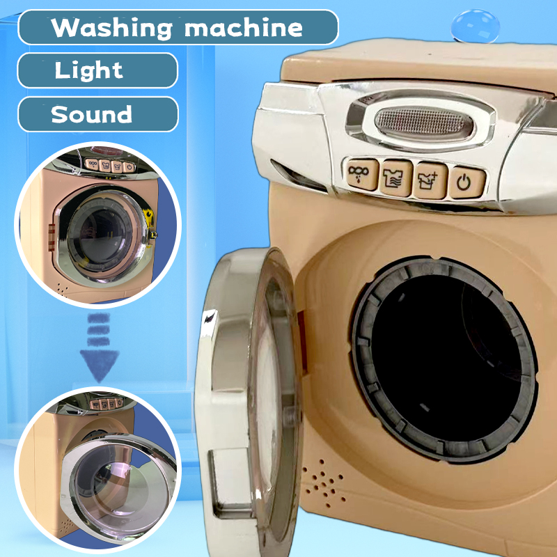 Kids Pretend Washing Machine P - Baby Clothing Washing Machine 评论和价格
