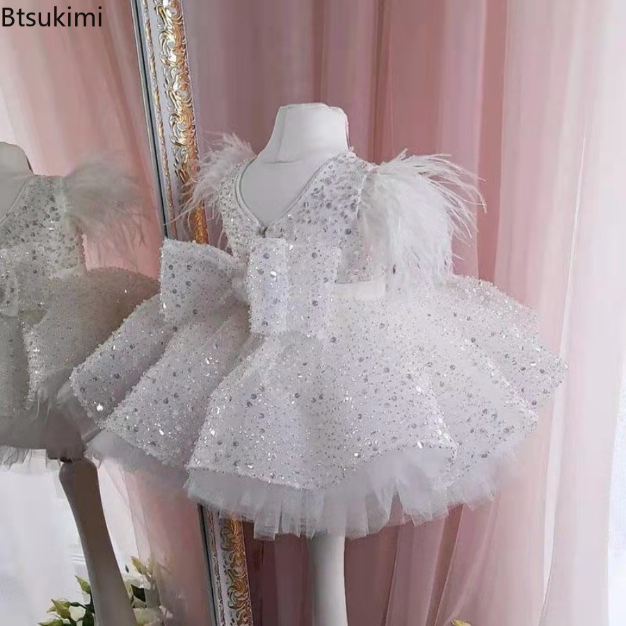 2026 Baby Girls' Dresses Child - Baby Clothing 1 Year Old 评论和价格