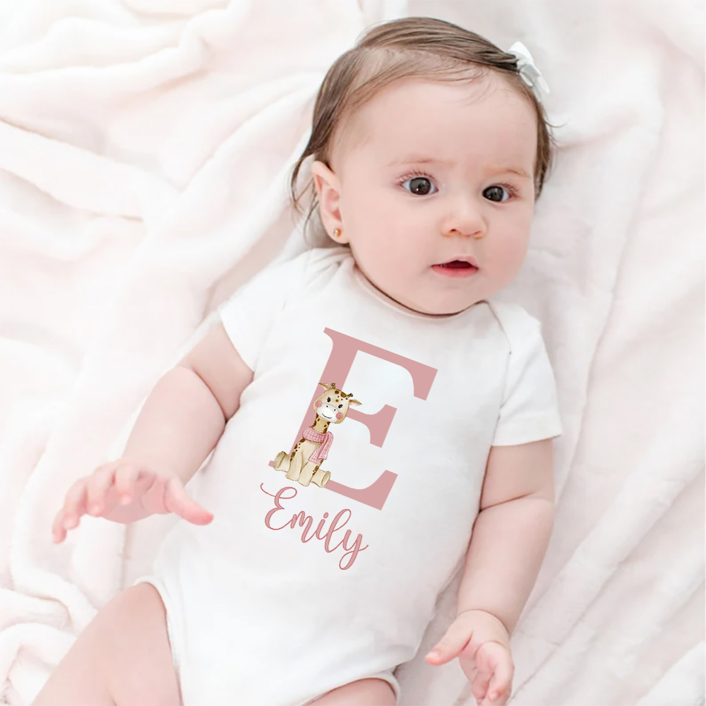 Personalized Baby Bodysuit Ini - Baby Clothing Names 评论和价格