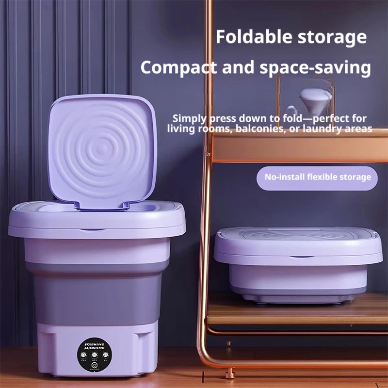 9L Fold Mini Washing Machine P - Baby Clothing Washing Machine 评论和价格