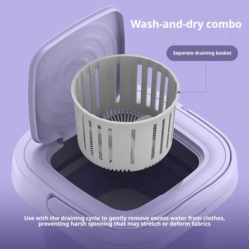 9L Fold Mini Washing Machine P - Baby Clothing Washing Machine 评论和价格