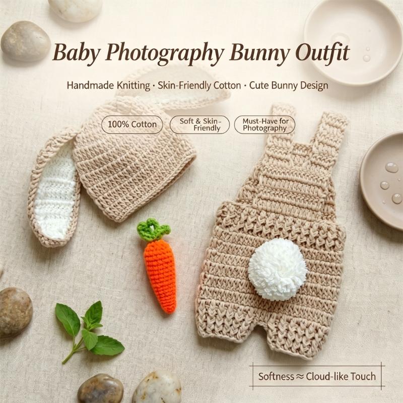 Crochet Knitted Newborn Photog - Baby Clothing Onesies 评论和价格