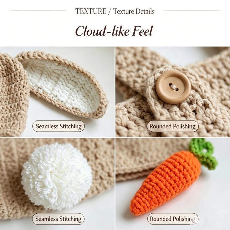 Crochet Knitted Newborn Photog - Baby Clothing Onesies 评论和价格