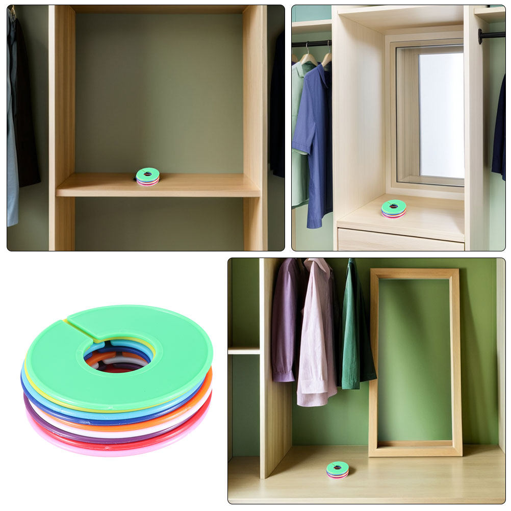 36Pcs Clothing Size Rings Plas - Baby Clothing Hanger Dividers 评论和价格