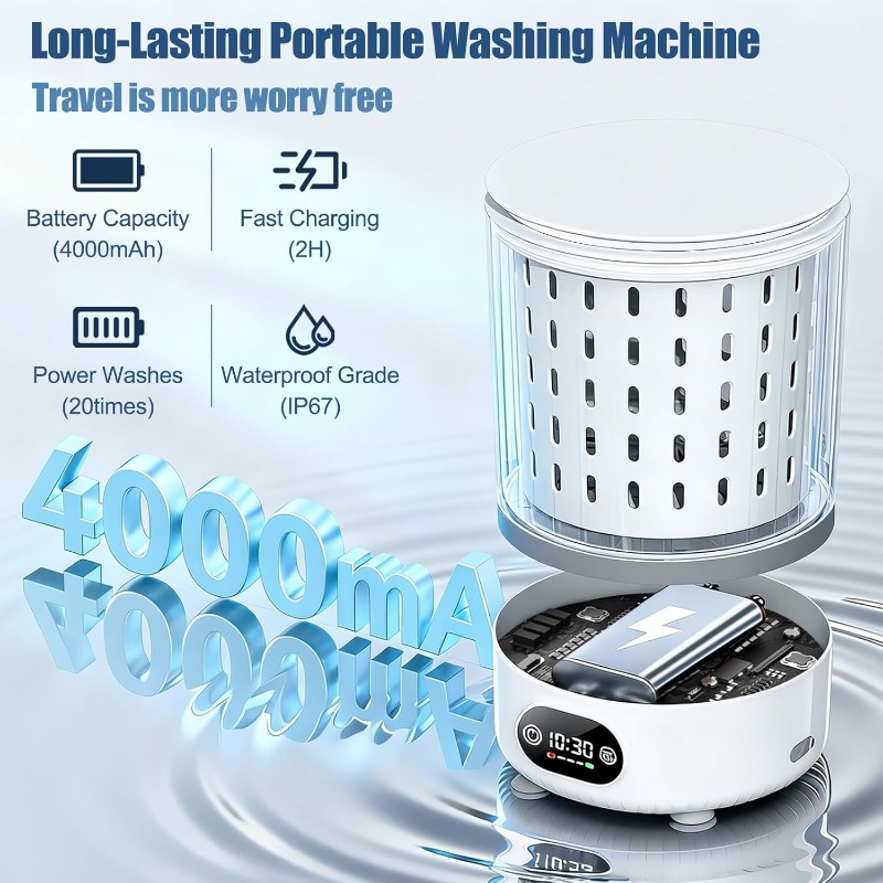 3L Mini Washing Machine,3 In 1 - Baby Clothing Washing Machine 评论和价格