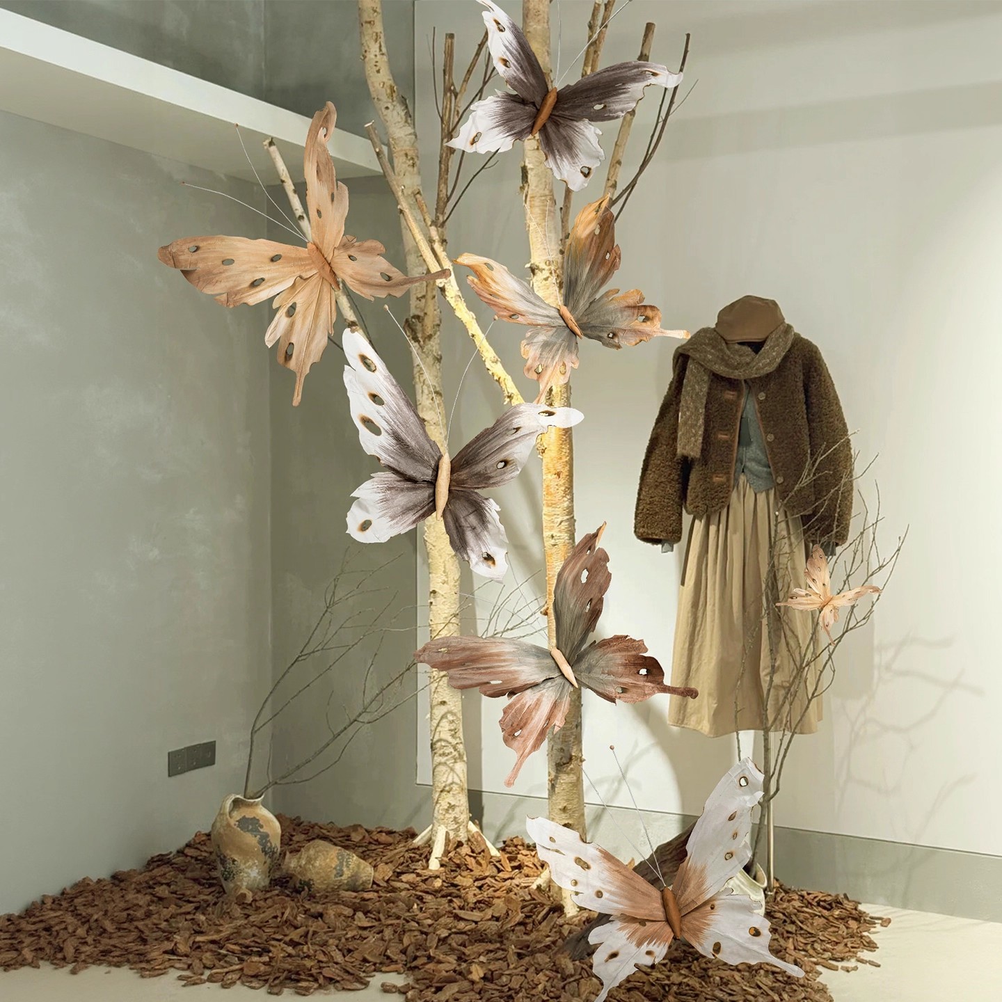 CX Indoor Autumn Autumn Butter - Baby Clothing Display 评论和价格