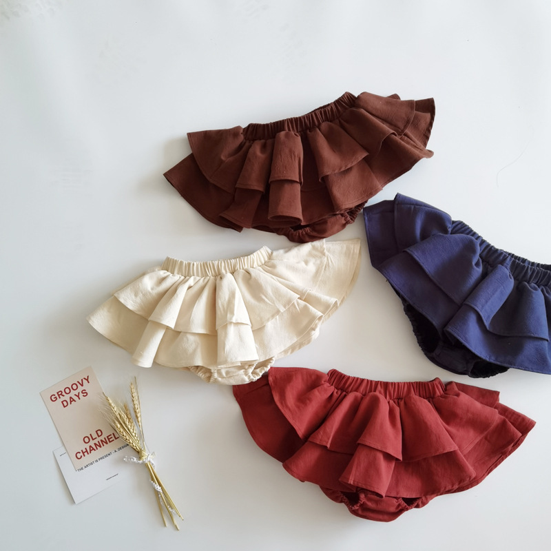 Double Layers Ruffles Lace Bab - Baby Clothing Layers 评论和价格