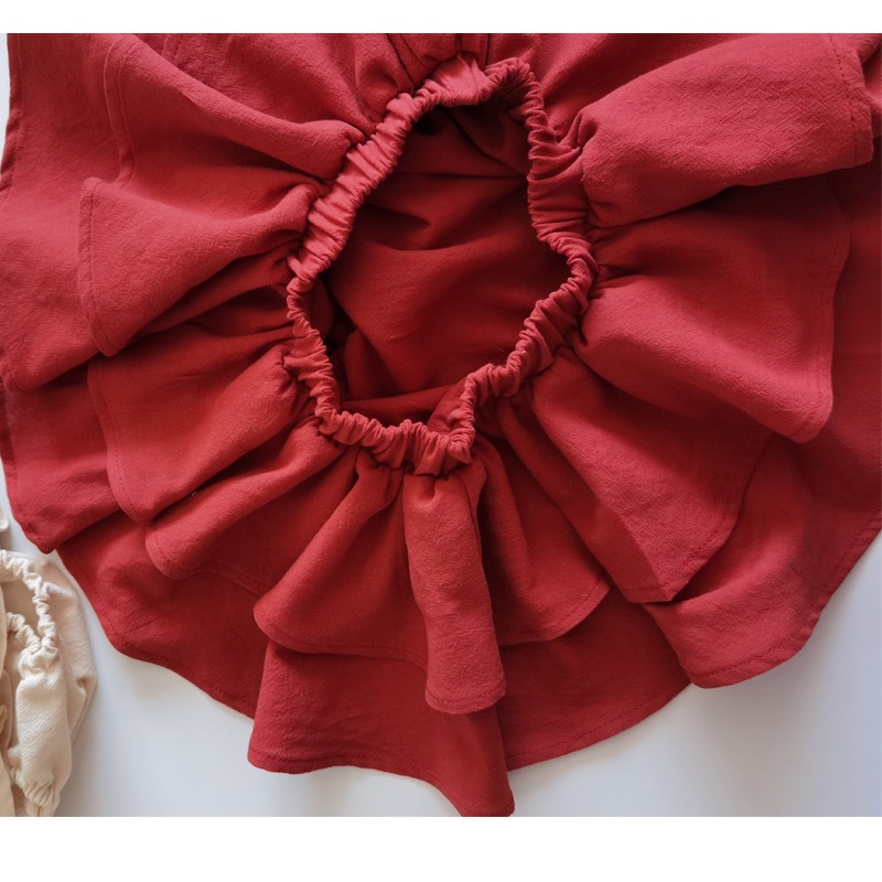 Double Layers Ruffles Lace Bab - Baby Clothing Layers 评论和价格