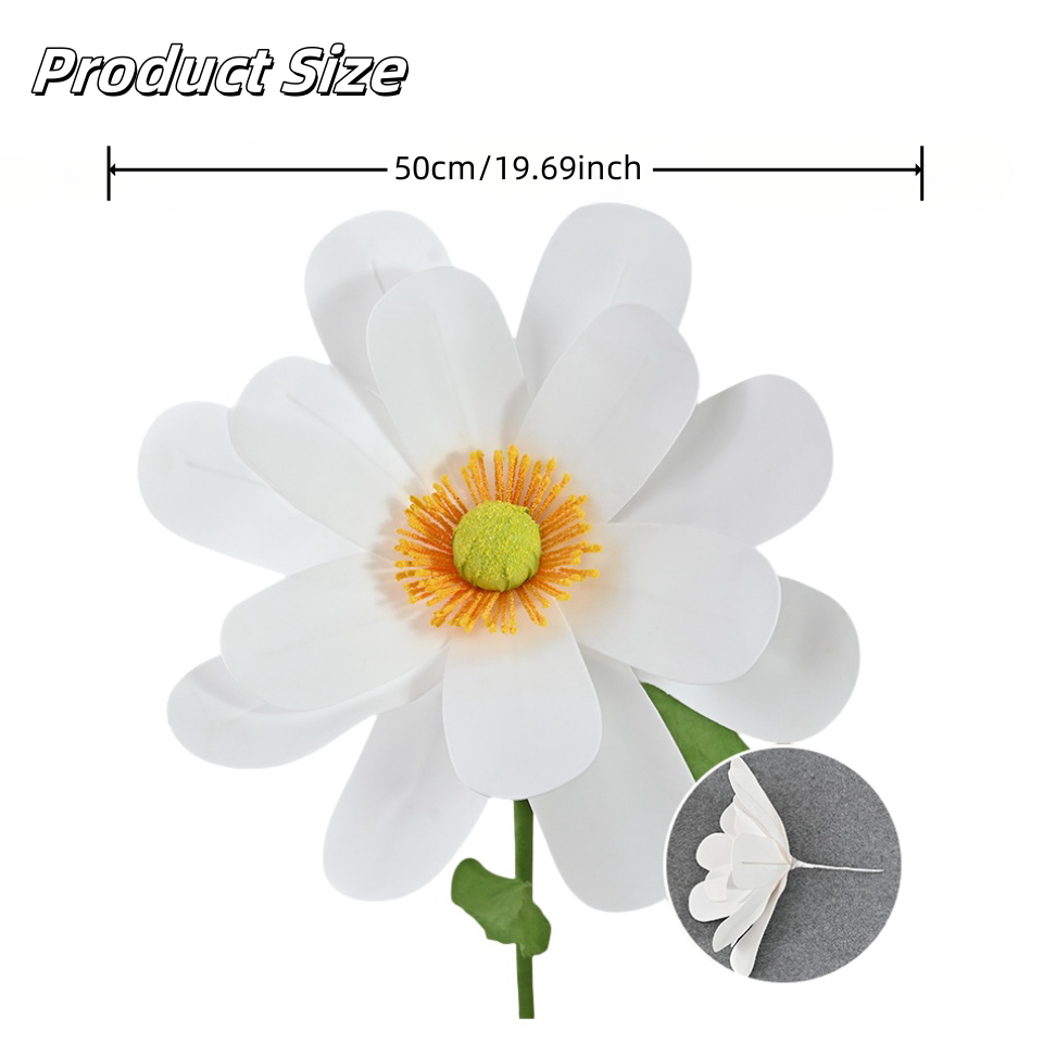 50 Cm Artificial Giant White F - Baby Clothing Display 评论和价格