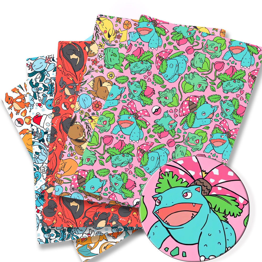 Pokemon Cartoon Fabric140*50cm - Baby Clothing 1 Year Old 评论和价格