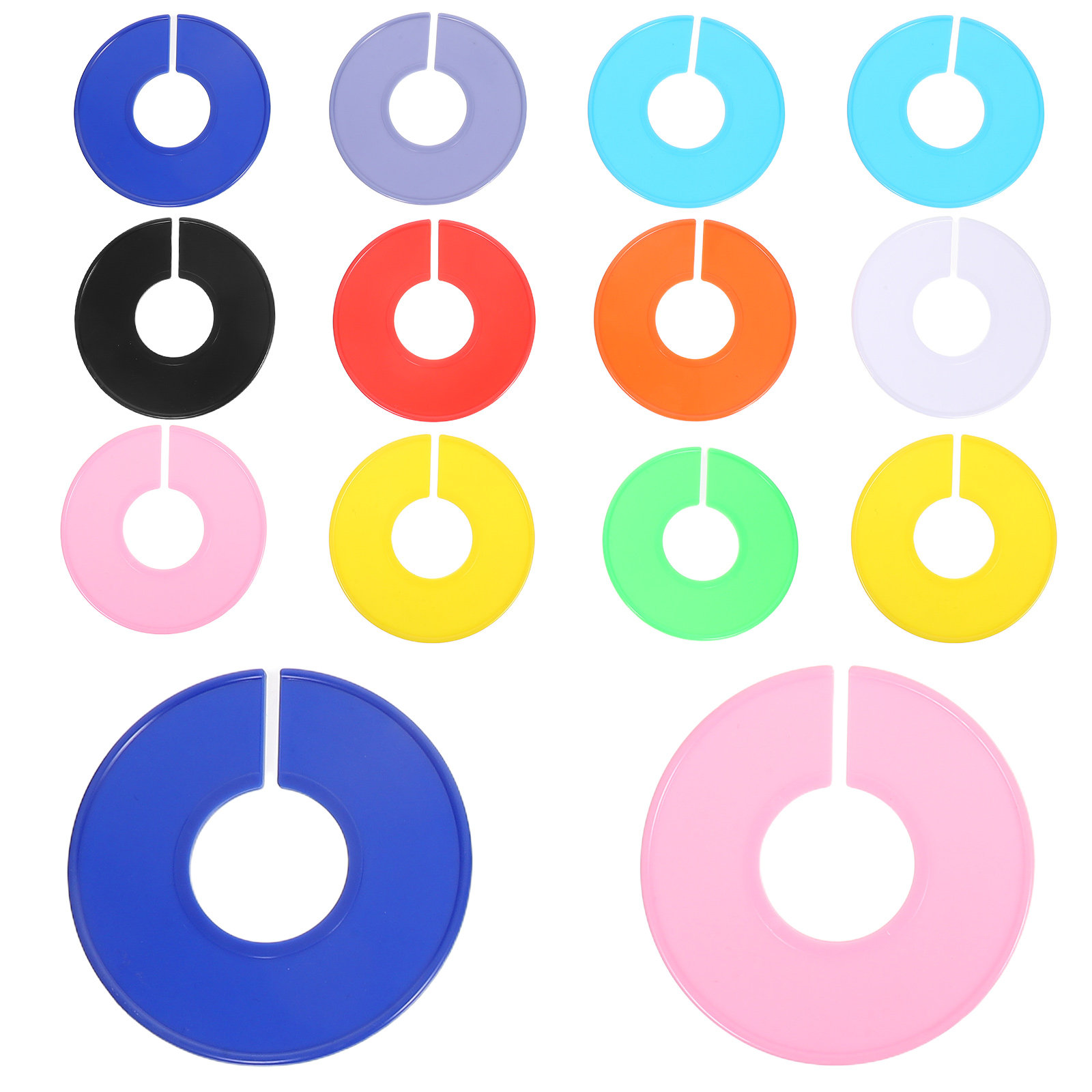 30Pcs Closet Dividers Round Pl - Baby Clothing Hanger Dividers 评论和价格