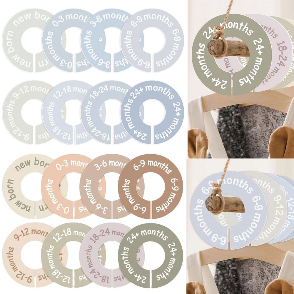 68/9Pcs Organizing Hangers Bab - Baby Clothing Hanger Dividers 评论和价格