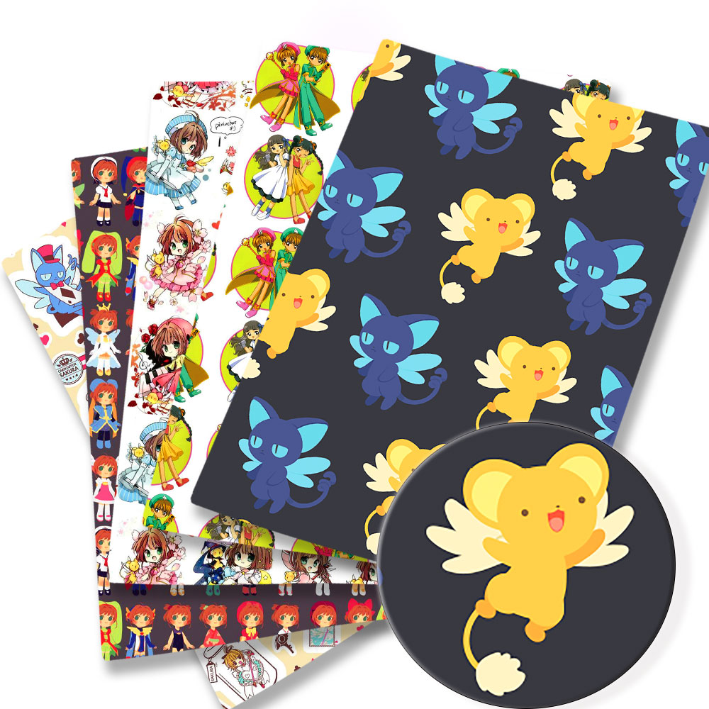 Sakura Cartoon Fabric Hot DIY  - Baby Clothing Material 评论和价格