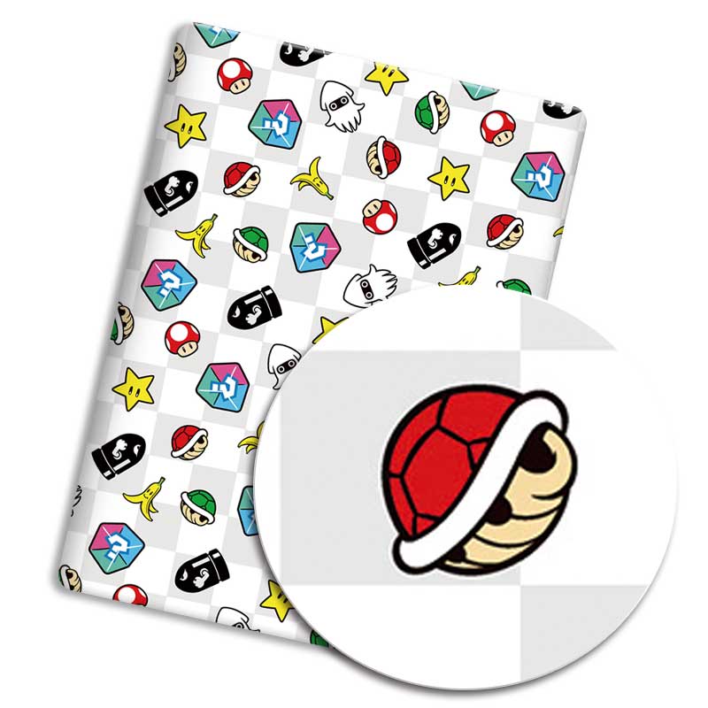 Polyester cotton Cartoon Fabri - Baby Clothing Material 评论和价格