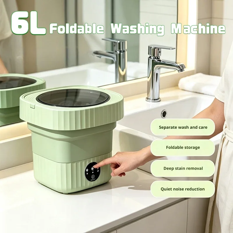 6L Foldable Portable Washing M - Baby Clothing Washing Machine 评论和价格