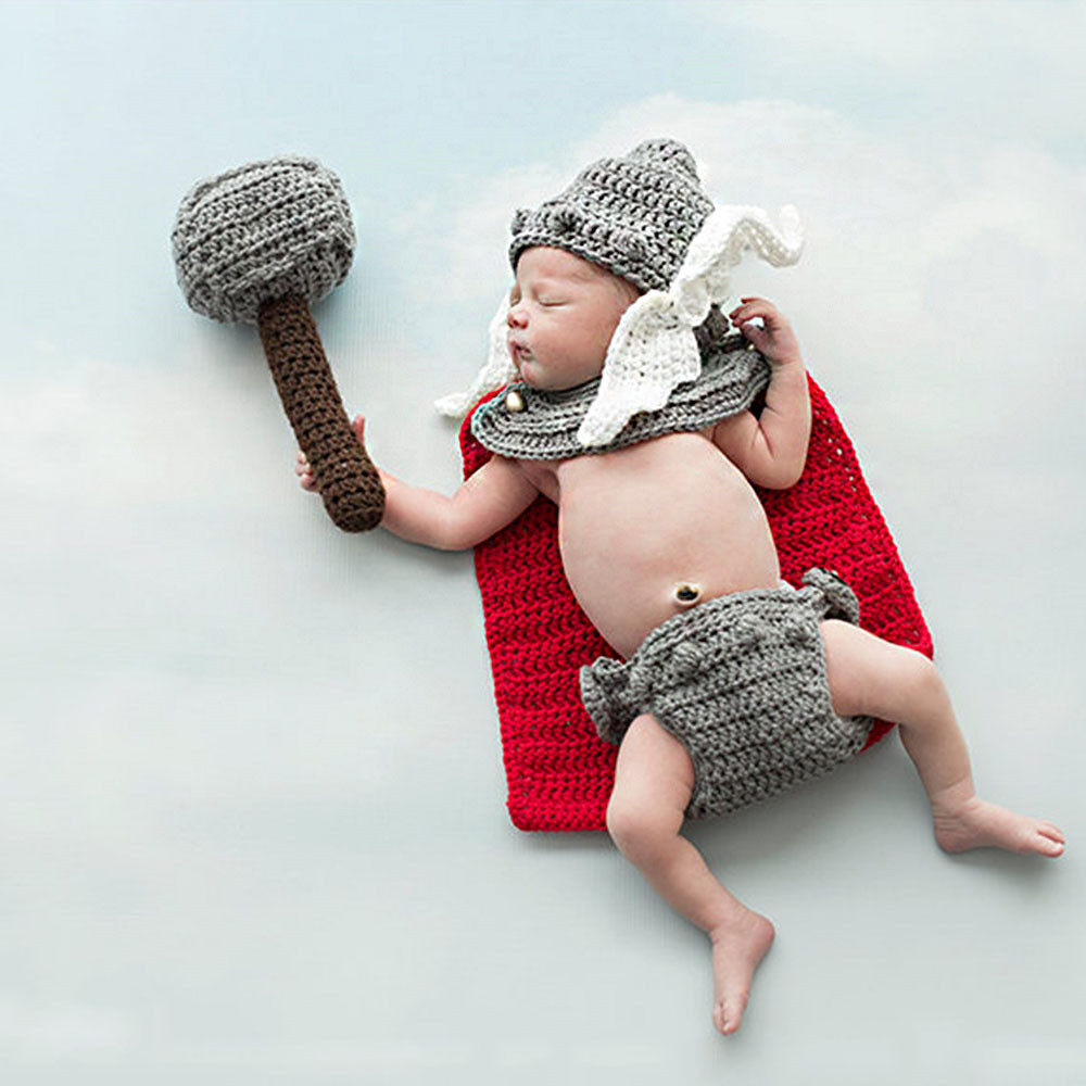 Newborn Photography Props Thor - Baby Clothing 1 Year Old 评论和价格